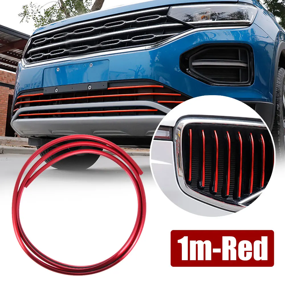 

1Pc Roll ABS Auto Exterior Decoration Car Accessories Car Chrome Protection Wheel Rim Collision Strips Grille Clips for Bmw F30