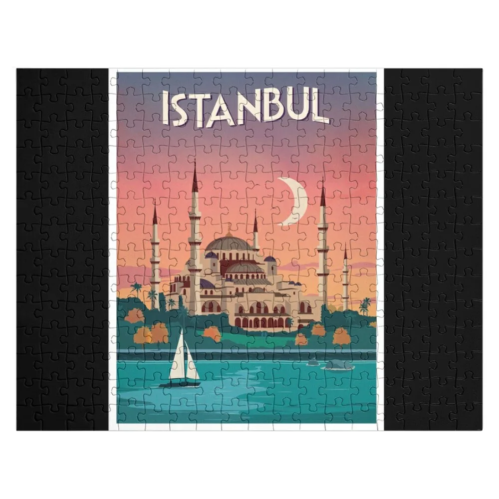 

ISTANBUL - TurkeyJigsaw Puzzle Wooden Compositions For Children Personalized Baby Object Jigsaw Puzzle For Kids Wooden Puzzle