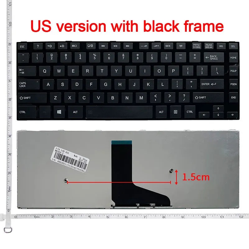 SP/US NEW Laptop Keyboard For TOSHIBA Satellite L40-A L40D-A L45-A S40-A C40-A C45-A