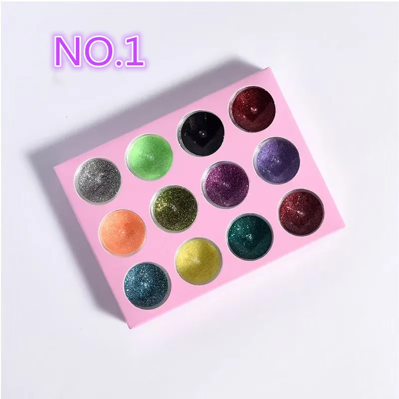 48 Colors Glitter Multi Assorted Set Extra Fine Glitter for Resin Nail Art Crafts Tumbler Scrapbook Making Temporary Tattoo
