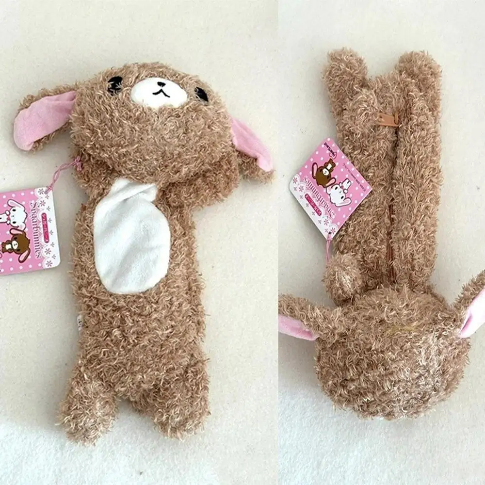 سانريو Sugarbunnies مقلمة من القطيفة دمية طالب سطح المكتب تخزين حقيبة أدوات مكتبية سطح المكتب الديكور صبي الفتيات لعبة هدية عيد ميلاد