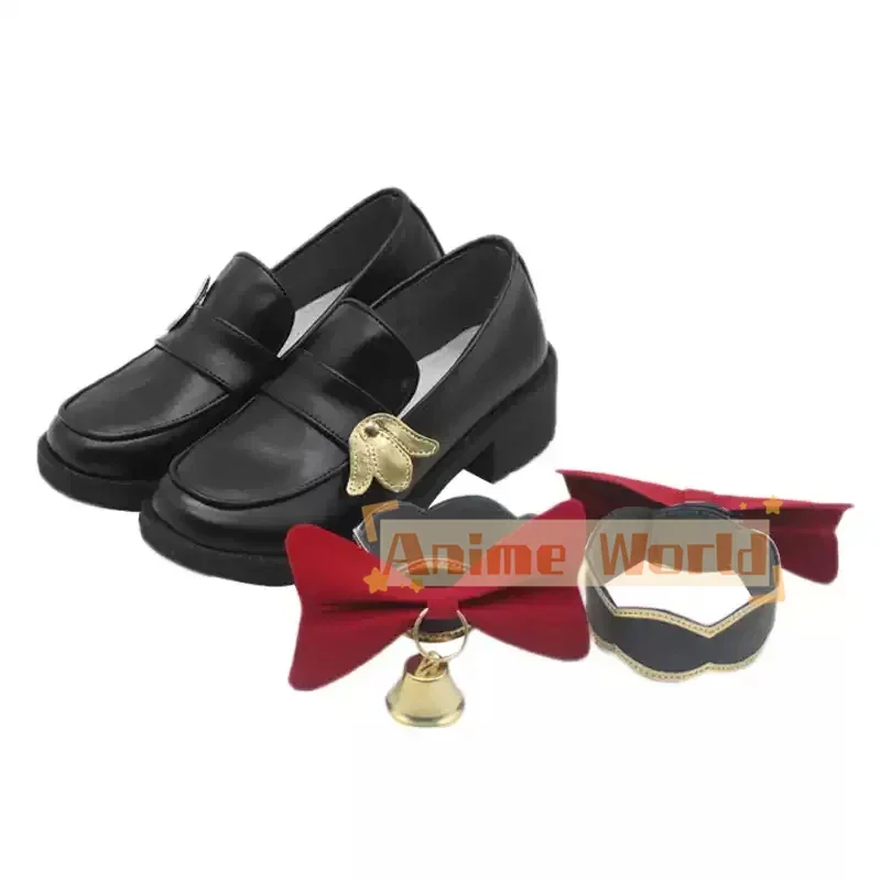 Honkai Star Rail Hyacine Scarpe Cosplay Stivali di Carnevale di Halloween Realizzati su misura