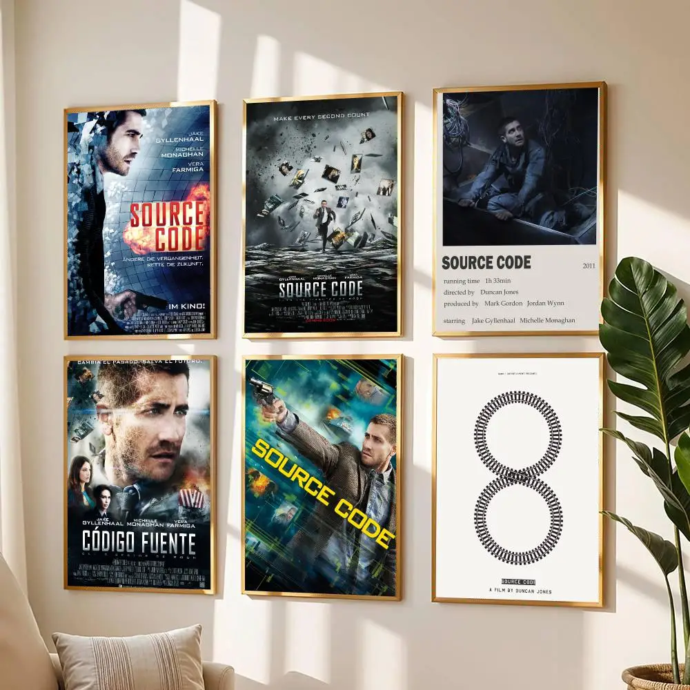 classic movie S-Source Code 2011-E Painting Calligraphy Boho Botanical Decor for Living Room  Elegant Home Style