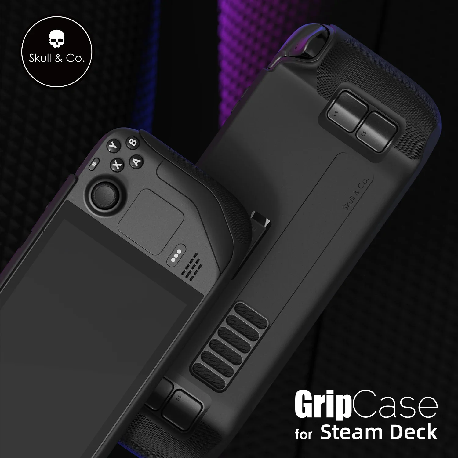 

Skull & Co. GripCase SD Protective Case Anti-drop Soft Material Shell for Steam Deck EDC Case Carring Bag for Steam OLED