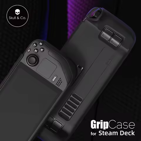 Skull &amp; Co. GripCase SD Protective Case Anti-drop Soft Material Shell for Steam Deck EDC Case Carring Bag for Steam OLED