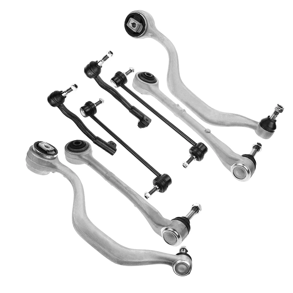 

Front Suspension Kit E39 Tie Rod Tie Rod End Stabilizer Link Control Arms Kit for Bmw E39 535 540 M5 31121142087 31121141962