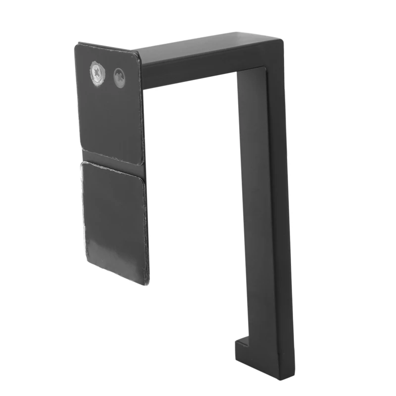 Soporte de papel higiénico autoadhesivo portarrollos de papel higiénico para baño cocina palo en montaje en pared negro mate