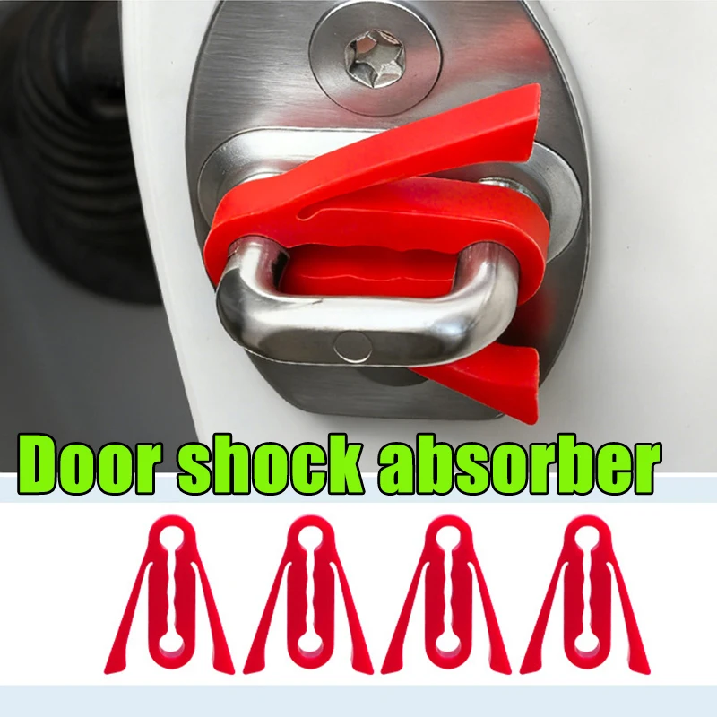 

Антивибрационная силиконовая накладка для автомобиля, шумопоглощающий коврик, демпфирующая подушка для дверей автомобиля, универсальный защитный бампер