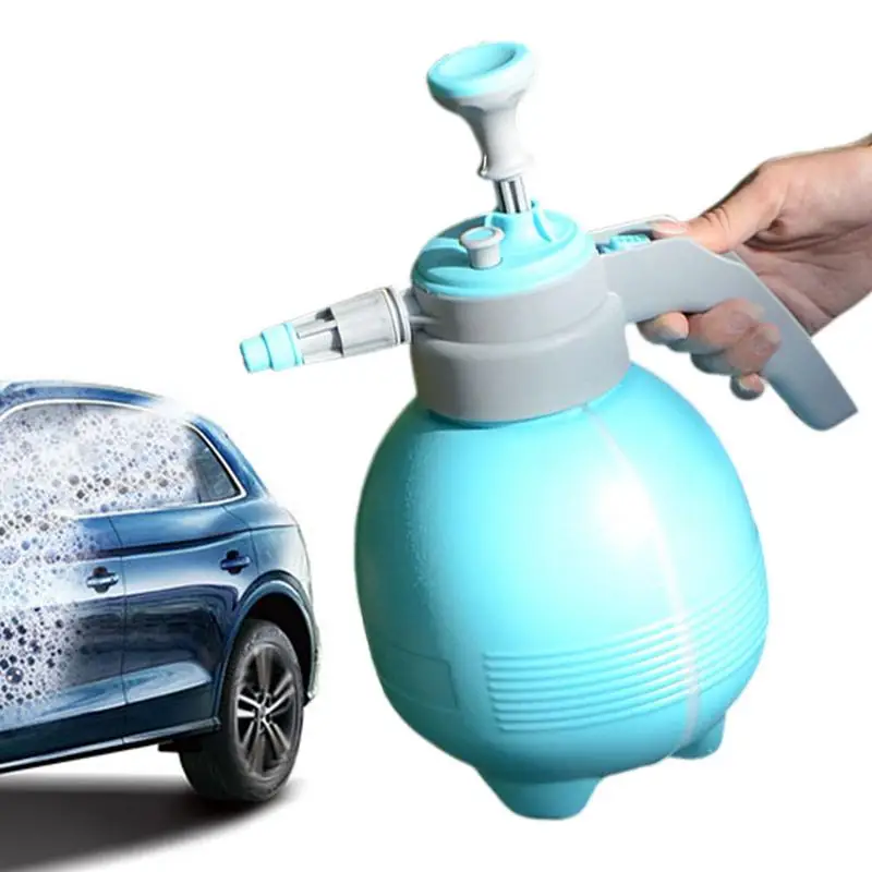 Pump Sprayer For Car 2 Modes Hand-Held Pressure Sprayer Ergonomic Spray Can For Watering Flower Portable Car Wash Sprayer For