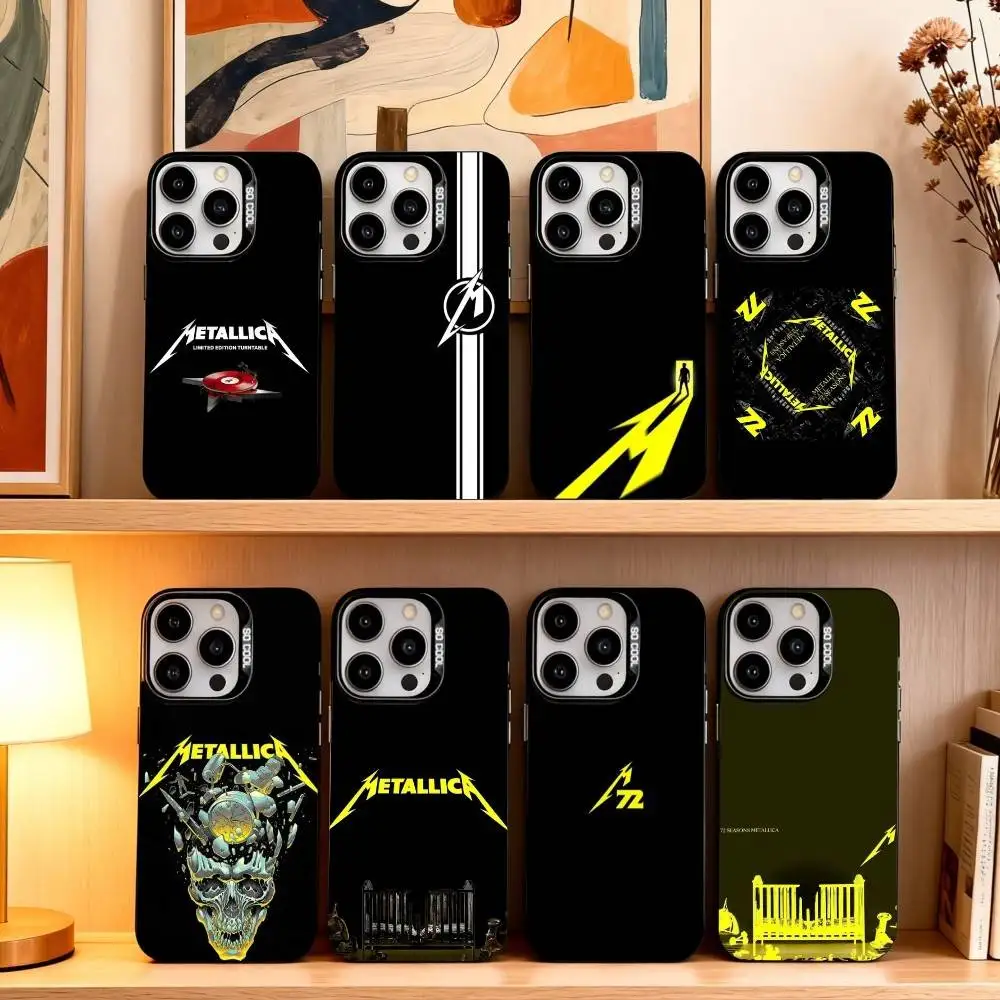 

M-Metallica 72 S-Seasons Phone Case For iPhone17,16,15,14,13,12,11 Plus,Pro Max Black Candy silver phone case