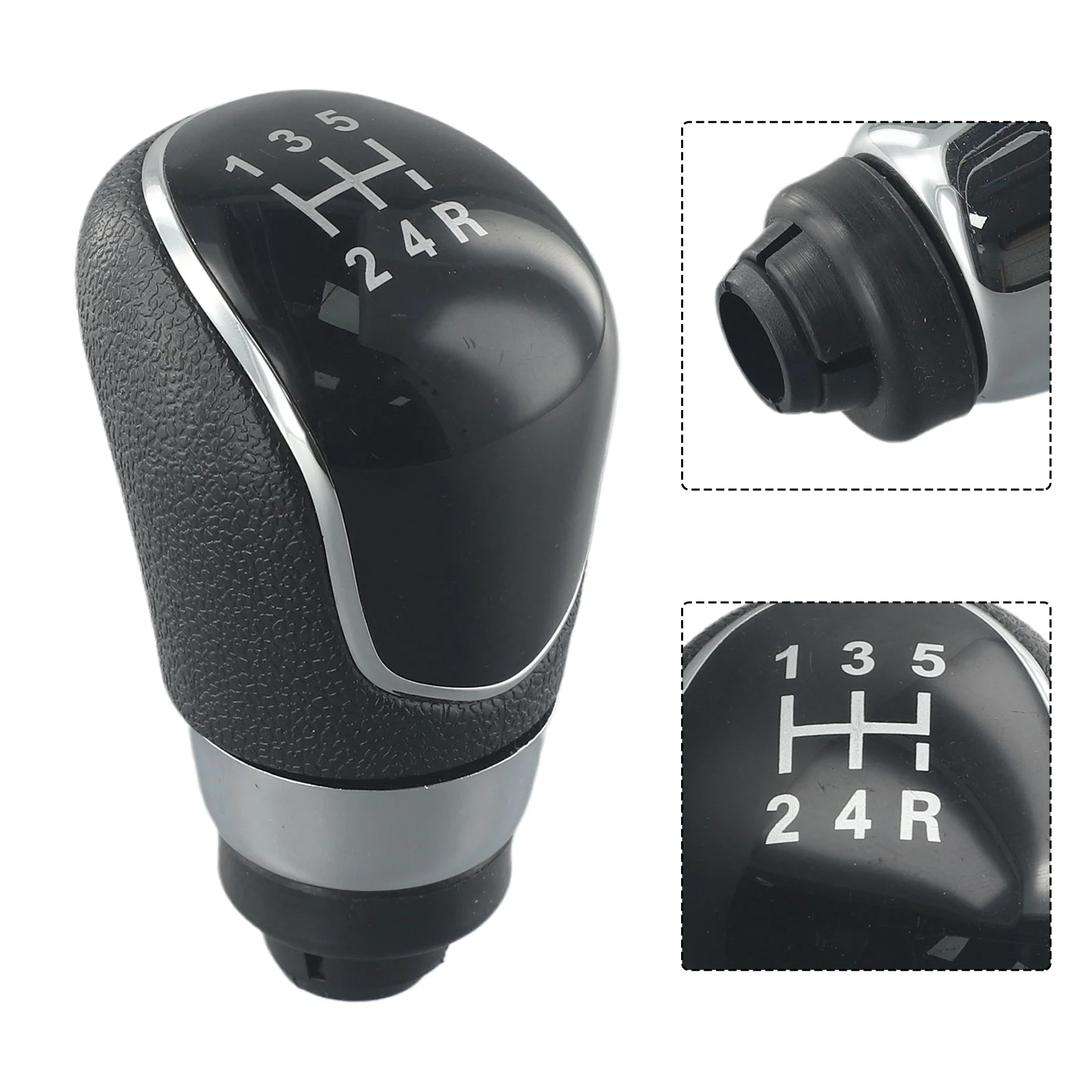 

Accessories Shift Knob Shift Black Car For Ford Focus Fiesta Gear Lever Manual PU Leather Stick Plastic Practical