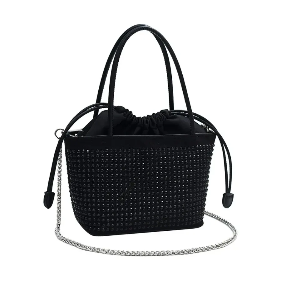 

Летняя мода Dawang Rhinestone Niche Hundred Simple Hundred Tote Handbag Удобная женская сумка на одно плечо с косым крестом