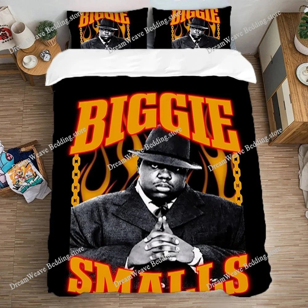 

Bed Set Bed Linen Sets Single Double Large Size Duvet Cover Set Bedding Decorations N-Notorious Bigs Pillowcase Art Fashion Home