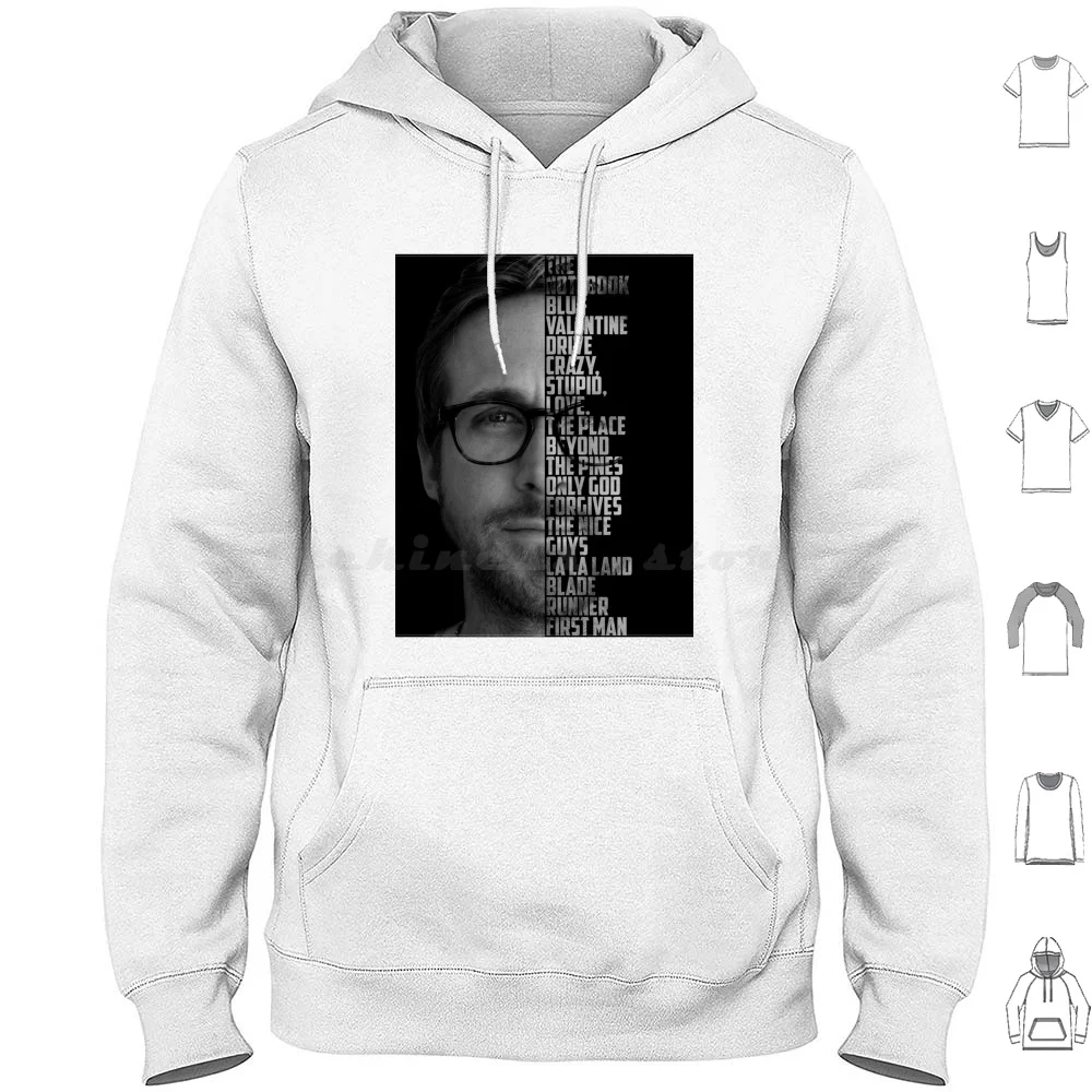 Ryan Gosling Movies Hoodies Long Sleeve Ryan Gosling Drive Gosling Movie Ryan Film La La Land Stone Movies The