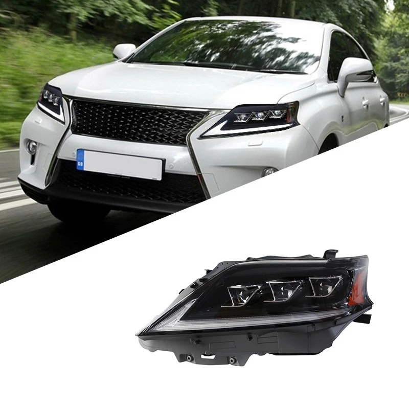 

Подходит для Lexus RX270 09-15 в сборе 350, модифицированные светодиодные дневные ходовые огни, указатель поворота для ходовой воды