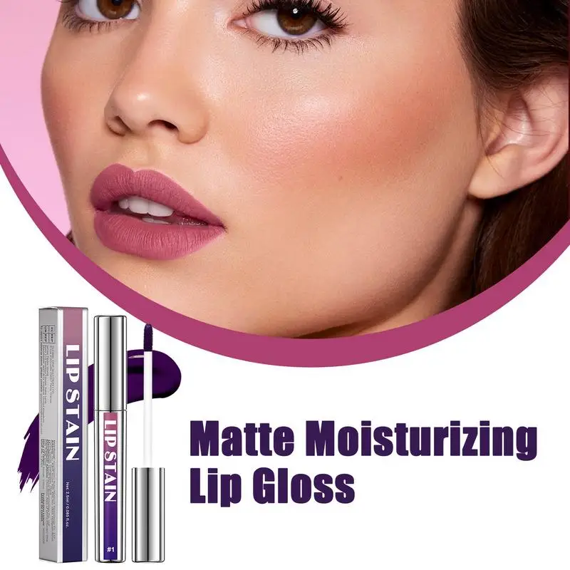 Abreißender Lipgloss, abziehbarer Lippenstift, feuchtigkeitsspendender Lipgloss, Hochglanz, Antihaft-Cup-Lippen-Make-up, matte Lippenstift-Tönung für Frauen