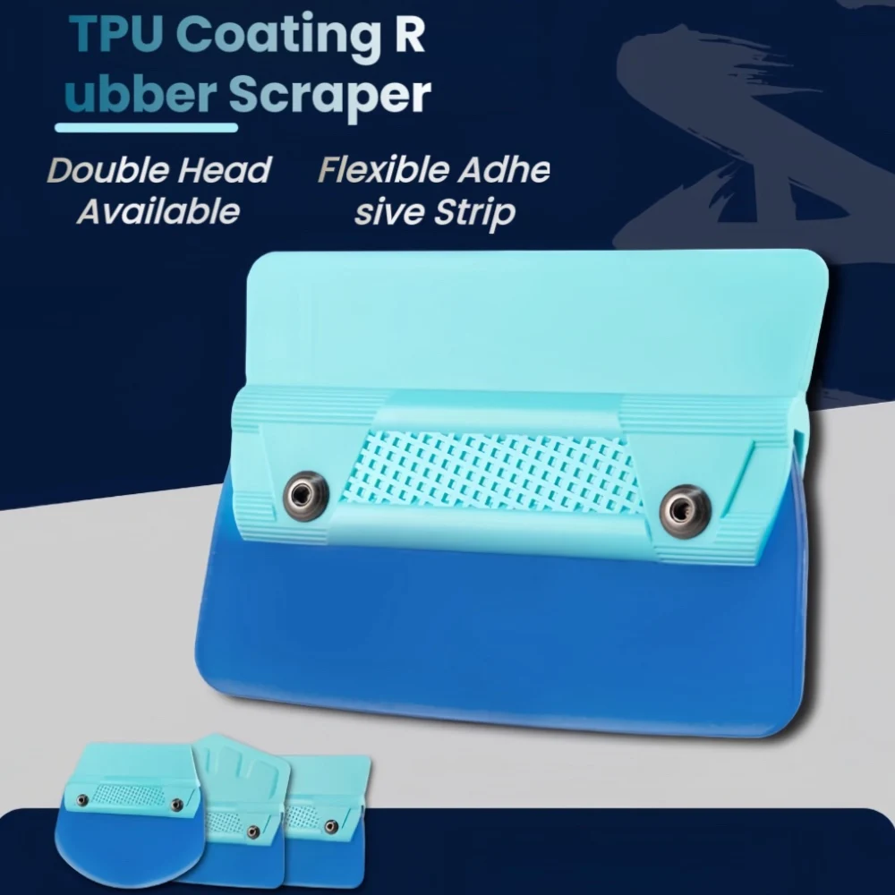 

Автомобильный силиконовый скребок, мягкий скребок из ТПУ, виниловый шпатель для упаковки автомобиля, защитная пленка для краски PPF, инструменты для установки тонировки окон