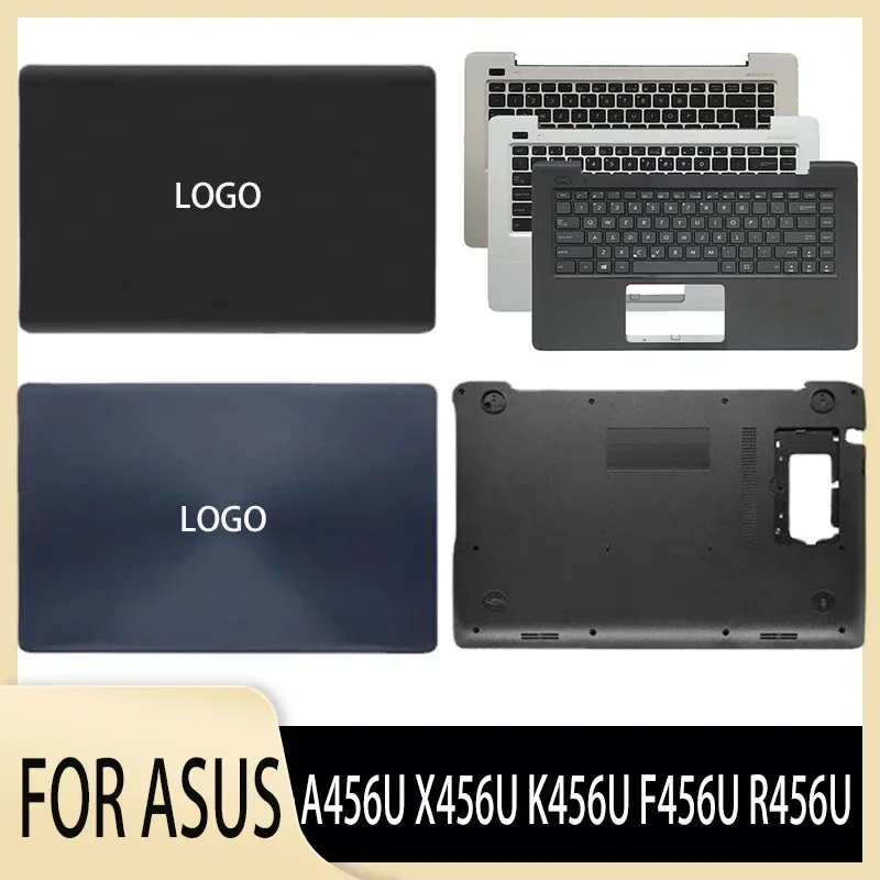 

New Top Cover For Asus A456U X456U K456U F456U R456U Series LCD Back Bottom Case A D Shell Blue/Brown