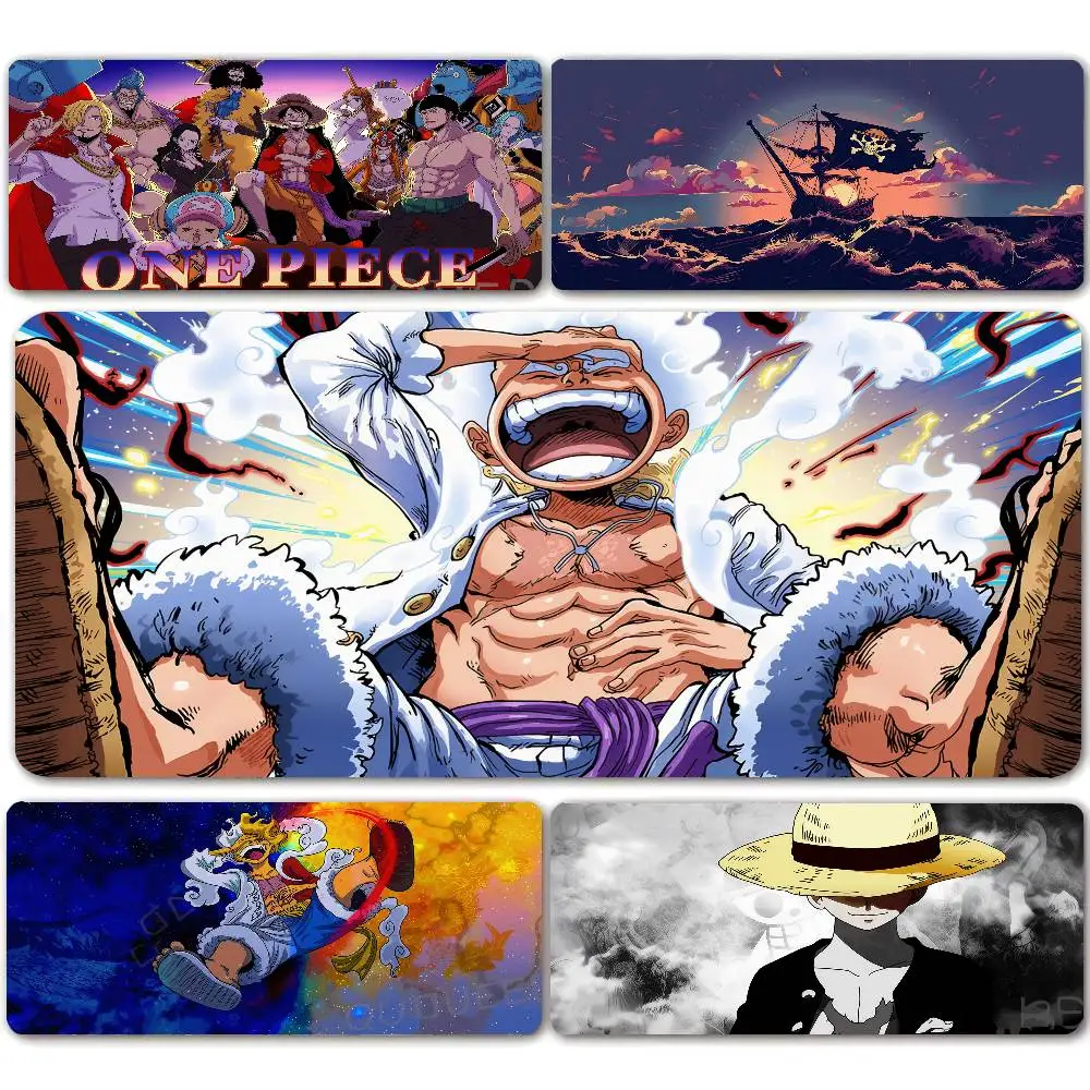 One Piece Anime/Manga Mouse Pad (Robin, Luffy, Zoro, Sanji, Nami, Law)  Computer Keyboard Mat, Gaming Accessory