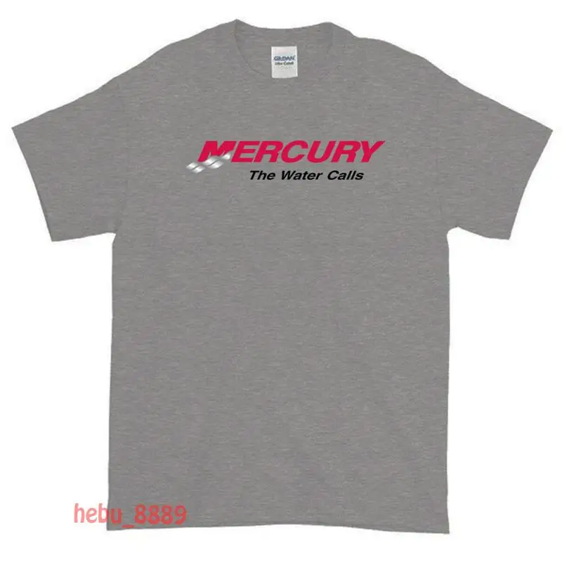 

Новая футболка унисекс с логотипом Mercury Racing, забавный размер от S до XXL