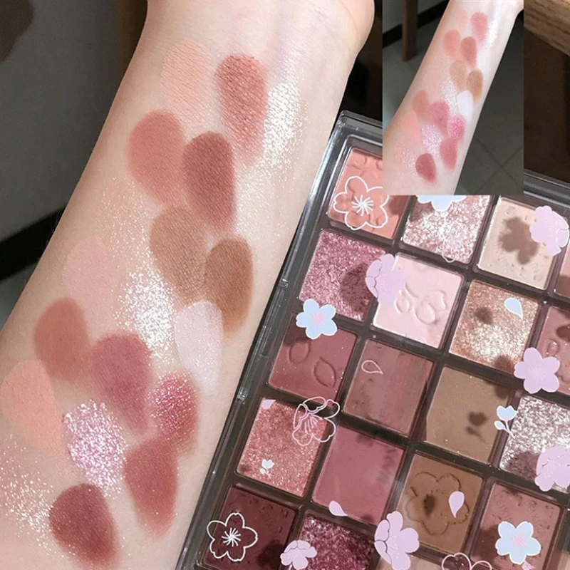 Paleta de Sombra Feminina, 20 Cores, Produtos de Maquiagem, Cosméticos Coreanos, Longa Duração, Beleza e Saúde, Matte, Nova