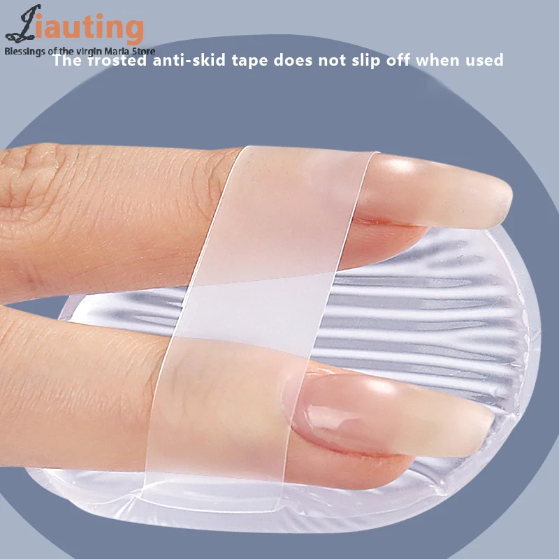 1 قطعة مسحوق جل السيليكون الشفاف نفخة الإسفنج الوجه إخفاء مستحضرات التجميل نفخة اكسسوارات لكريم الأساس BB لا مسحوق