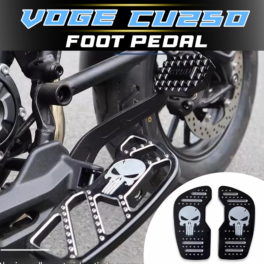 

Front Rear Shift Lever Wide Foot Peg Mod Parts For VOGE CU250 CU525 CU625 Motorcycle Accessories