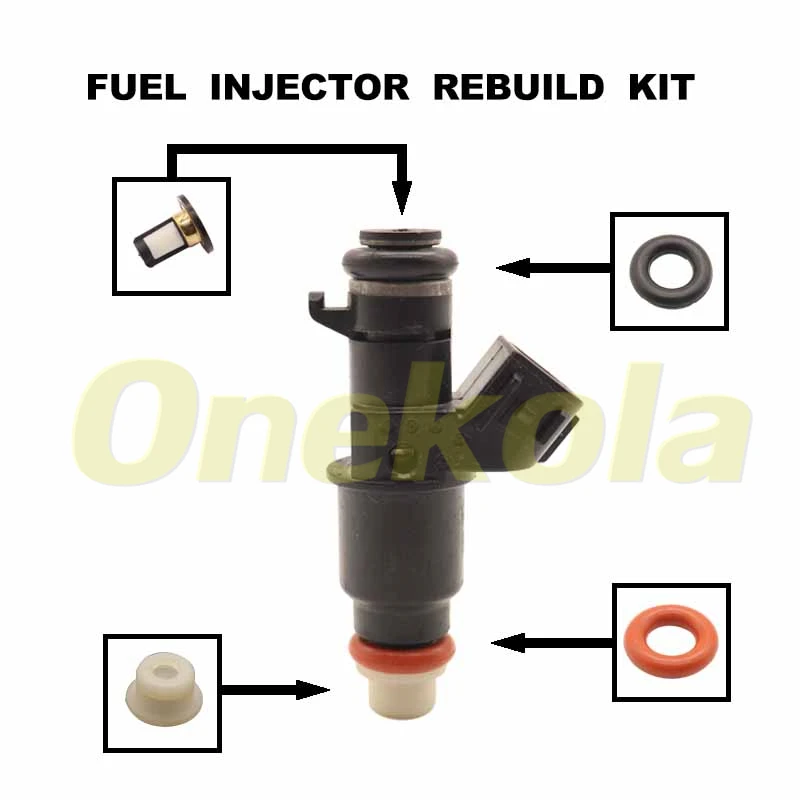 

Комплект для ремонта топливного инжектора, фильтры Orings, уплотнения, прокладки для Honda Civic 2010 16450-RC0-M01