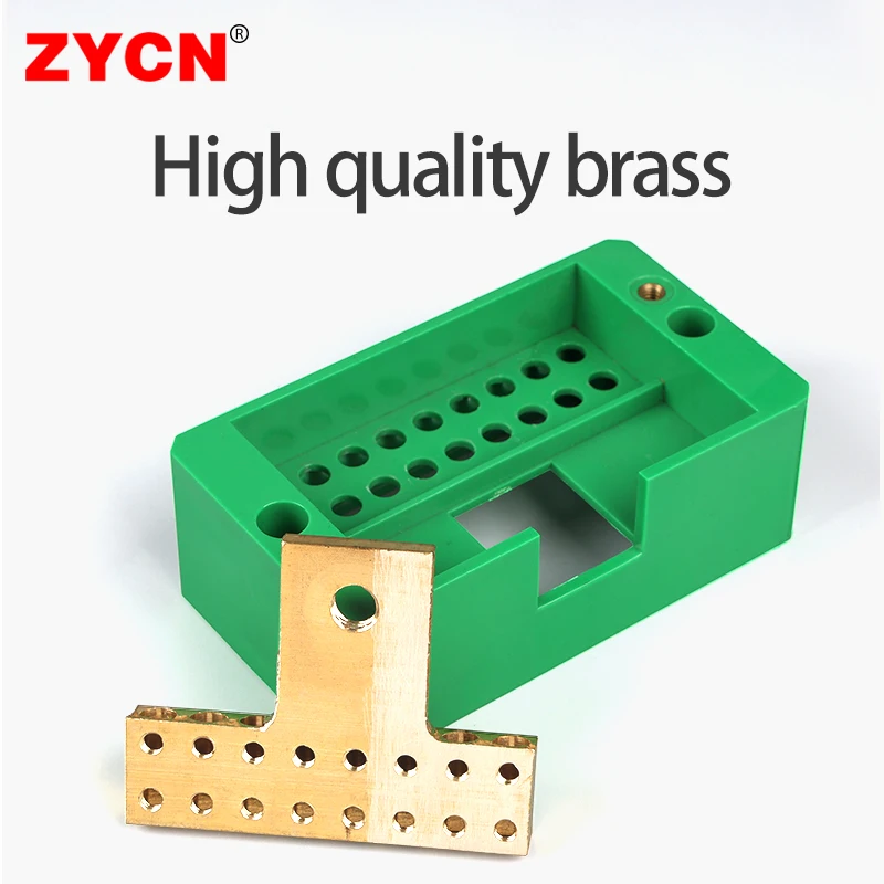 ユニポーラスプリッタジャンクションボックス 1 で 4/6/8/10/12 アウトワイヤー端子台絶縁 Retar 電気アクセサリー銅配電