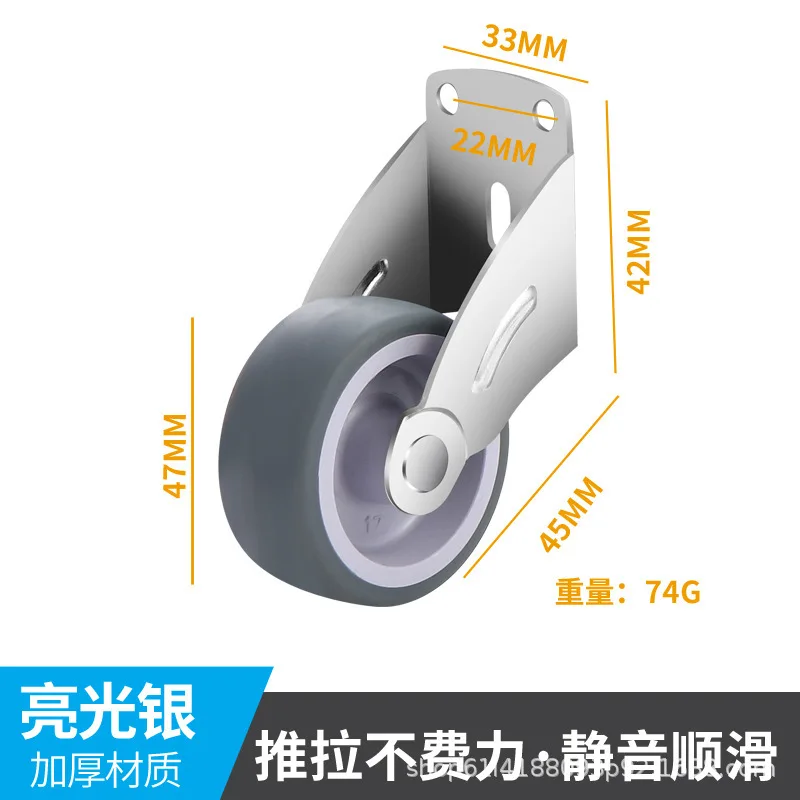 

Sliding Door Guide Roller Anti-Sag Heavy Duty Bottom Support Wheel Gray Color Easy Installation for Barn Doors Sliding Closet
