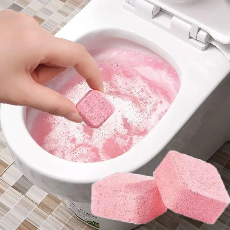 5-30Pcs Automatic Toilet Bowl Cleaner Effervescent Tablet for Toilet Fast Remover Urine Stain Deodorant  Dirt Toilet Cleanin