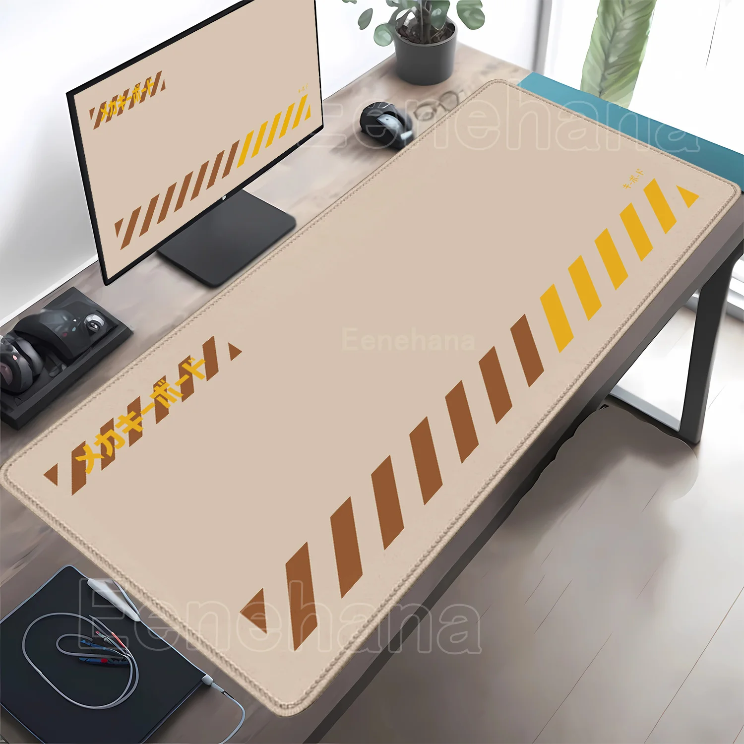 

Gaming Mousepad Japanese Mechanical Keyboard Pc Gamer Xxl Art Mouse Pad office Laptop overlock 400x900mm PC HD Printing Desk Mat