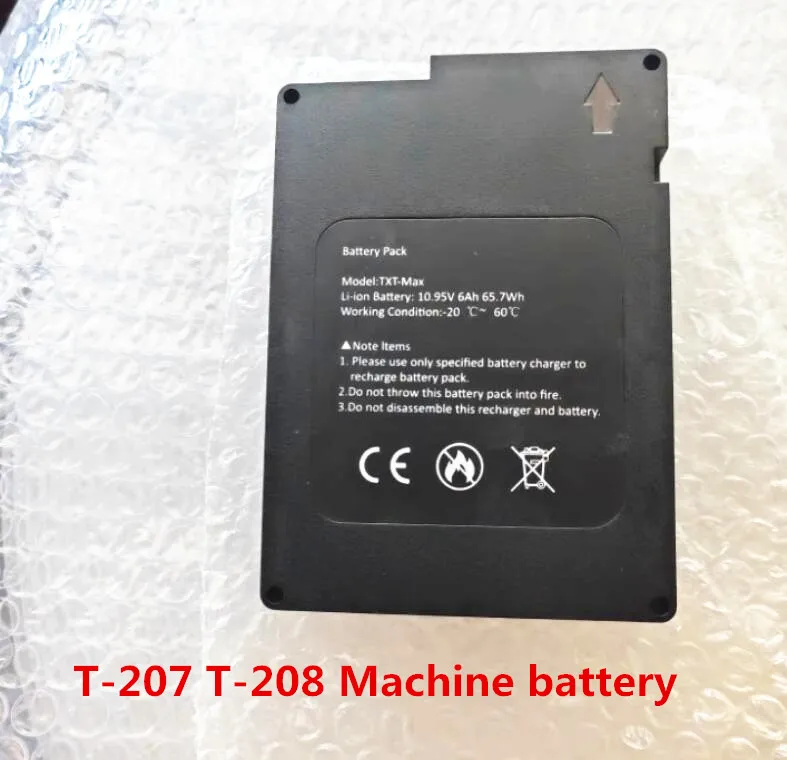 Original Skycom T-207 T-208 T-307 T-308 T207 208 307 308 empalmador de fusión de fibra óptica batería de máquina de soldadura de fibra óptica