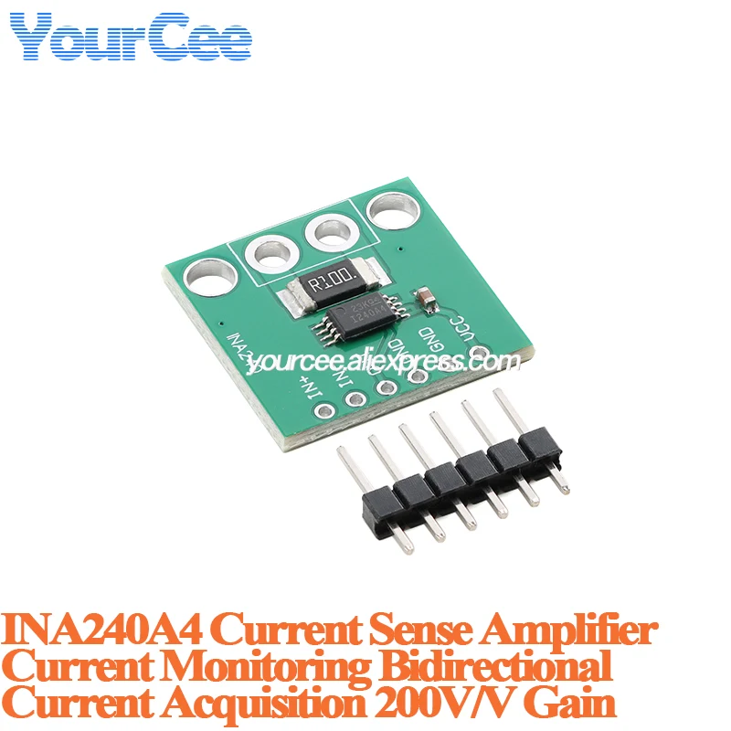 5 pcs/1 pc Current Detection เครื่องขยายเสียงโมดูล INA240A1 INA240A2 INA240A3 INA240A2 แบบสองทิศทาง current Acquisition Monitor MAX4080