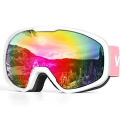 VICTGOAL Ski Goggles Double Layers Anti-fog UV400 Snowboarding Snowmobile Glasses Eyewear Outdoor Skiing Polarized Snow Lenses