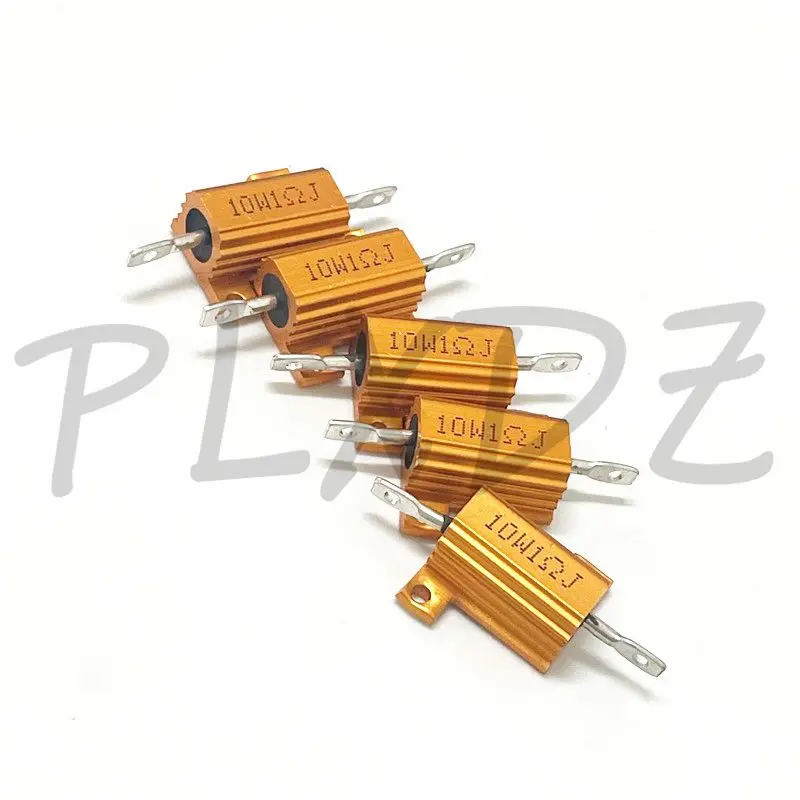 10 واط 25 واط الألومنيوم الطاقة معدن شل حالة Wirewound المقاوم 0.1R ~ 30 كيلو 0.1 1 2 3 4 5 6 8 10 20 25 30 100 150 470 1 كيلو 10 كيلو أوم RX24