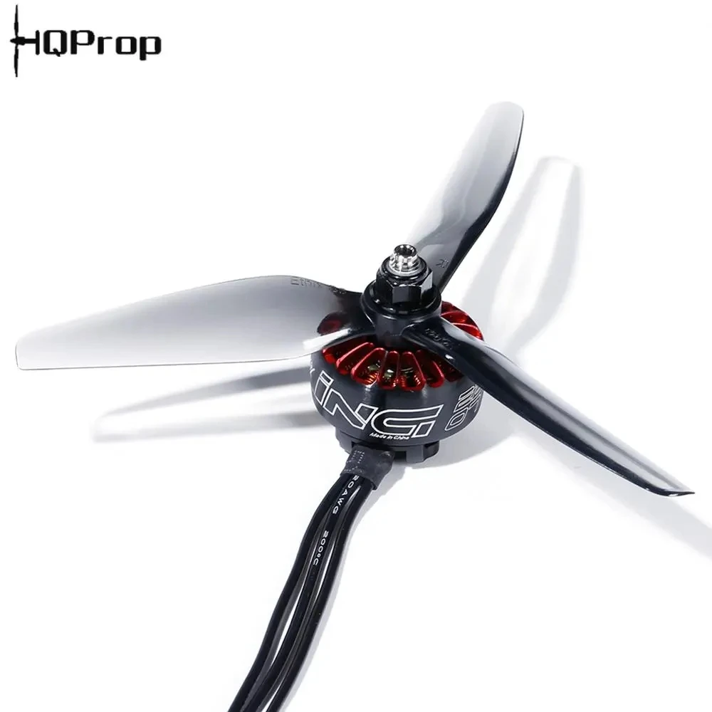 6 Paar Hqprop Ethix S5 Licht Grijs Polycarbonaat Rekwisieten Propellers Drone Prop (6cw 6ccw