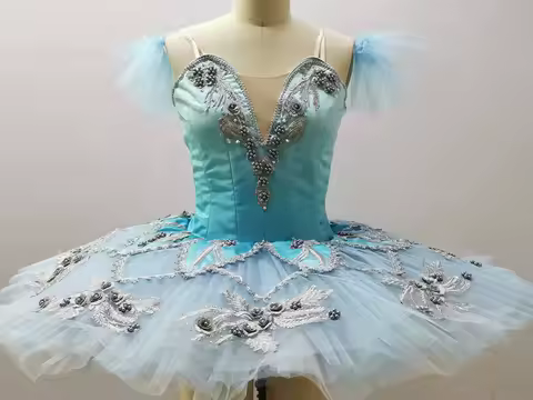 Professional Ballet Corset Pancake Ballerina Girl Professional ballet performance costumVariations of the ballet "Paquita" Paque