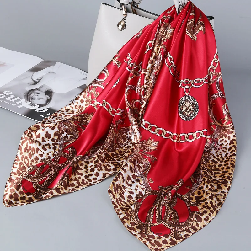 

Draping Scarf with Subtle Metallic Thread Weave