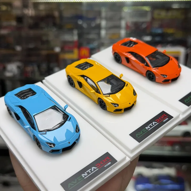 In stock 1:64 LP700-4 Alloy Replica Vehicle Model, Boy Toy Gift, Room Collection Decoration Item