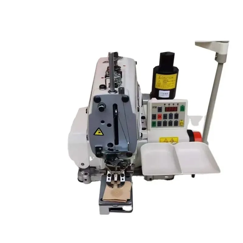 Electronic Straight Button Hole Sewing Machine Industrial Automatic Lockstitch Equipment for Garment Textile Factory Use