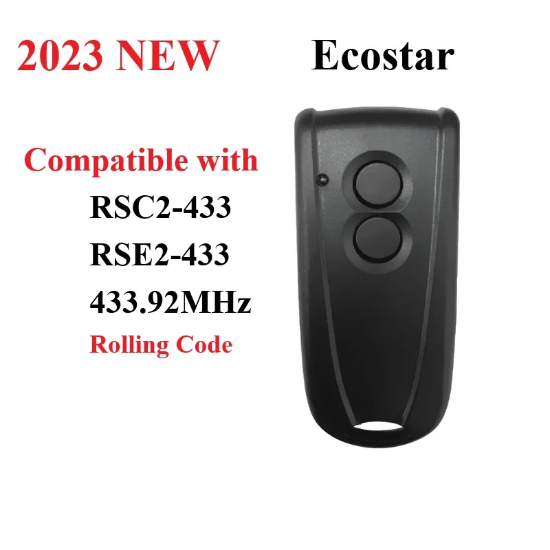 For ECOSTAR RSE2 RSC2 433MHz Remote Control Rolling Code Ecostar RSC2-433 RSE2-433 Mhz Remote Control