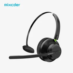 AUSDOM A2301 V5.1 Wireless Office Headset with Noise Reduction Microphones, Type-C Charge 32h Talktime Telephone Headset