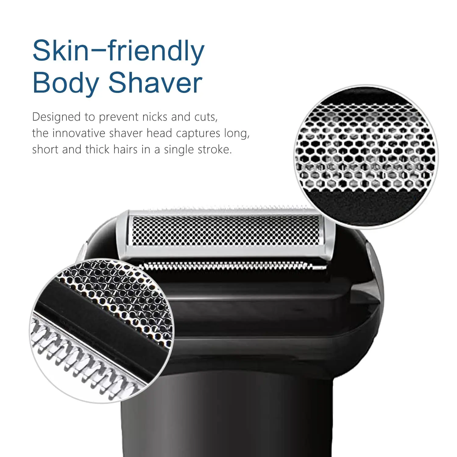 New BG2000 Replacement Head Compatible with Philips BG7030 BG7040 BG2029 BG2030 BG2040 BG2039 BG2024 TT2022 Beard Trimmer