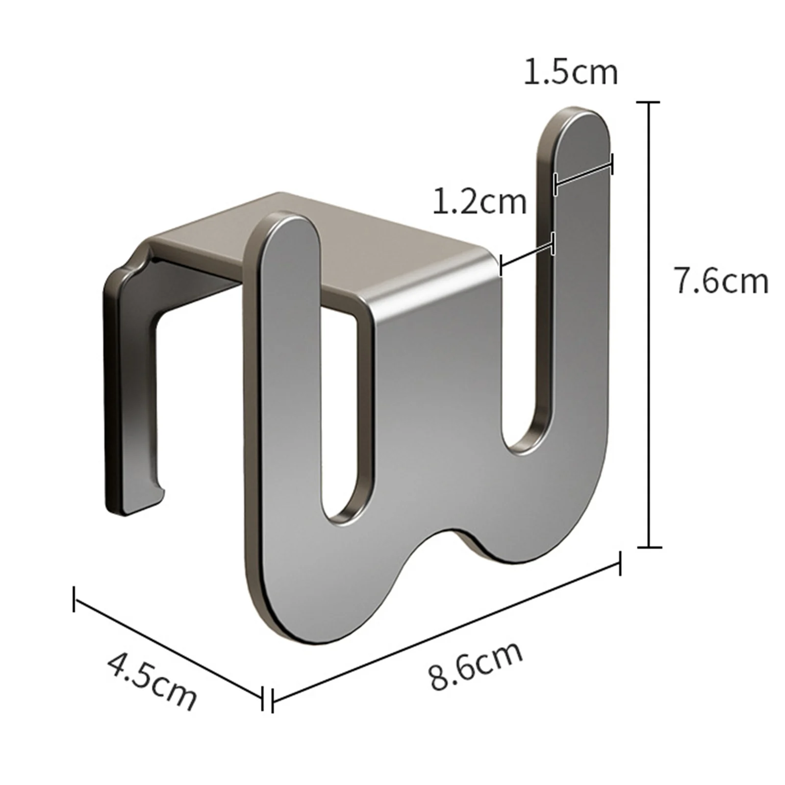 Wall Mounted Slipper Holder Self Adhesive Heavy Duty Slipper Holder for Bathroom Bedroom Dorms