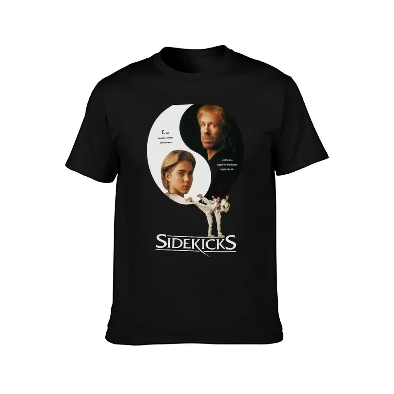 Sidekicks: Movie Poster w/ Chuck Norris & Jonathan Brandis (Alternative Cover) T-Shirt Festival Short Sleeve T-Shirt