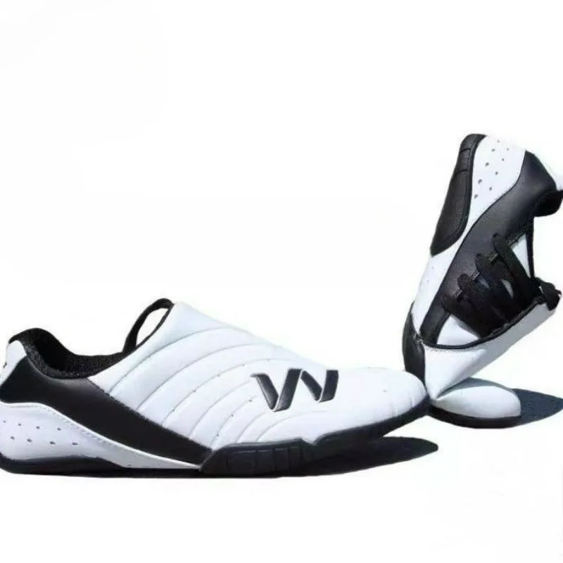 

Классическая брендовая мужская и женская обувь для боевых искусств, обувь для тхэквондо с мягкой подошвой, унисекс, брендовая дизайнерская обувь для тренировок в тренажерном зале, обувь для тай-чи