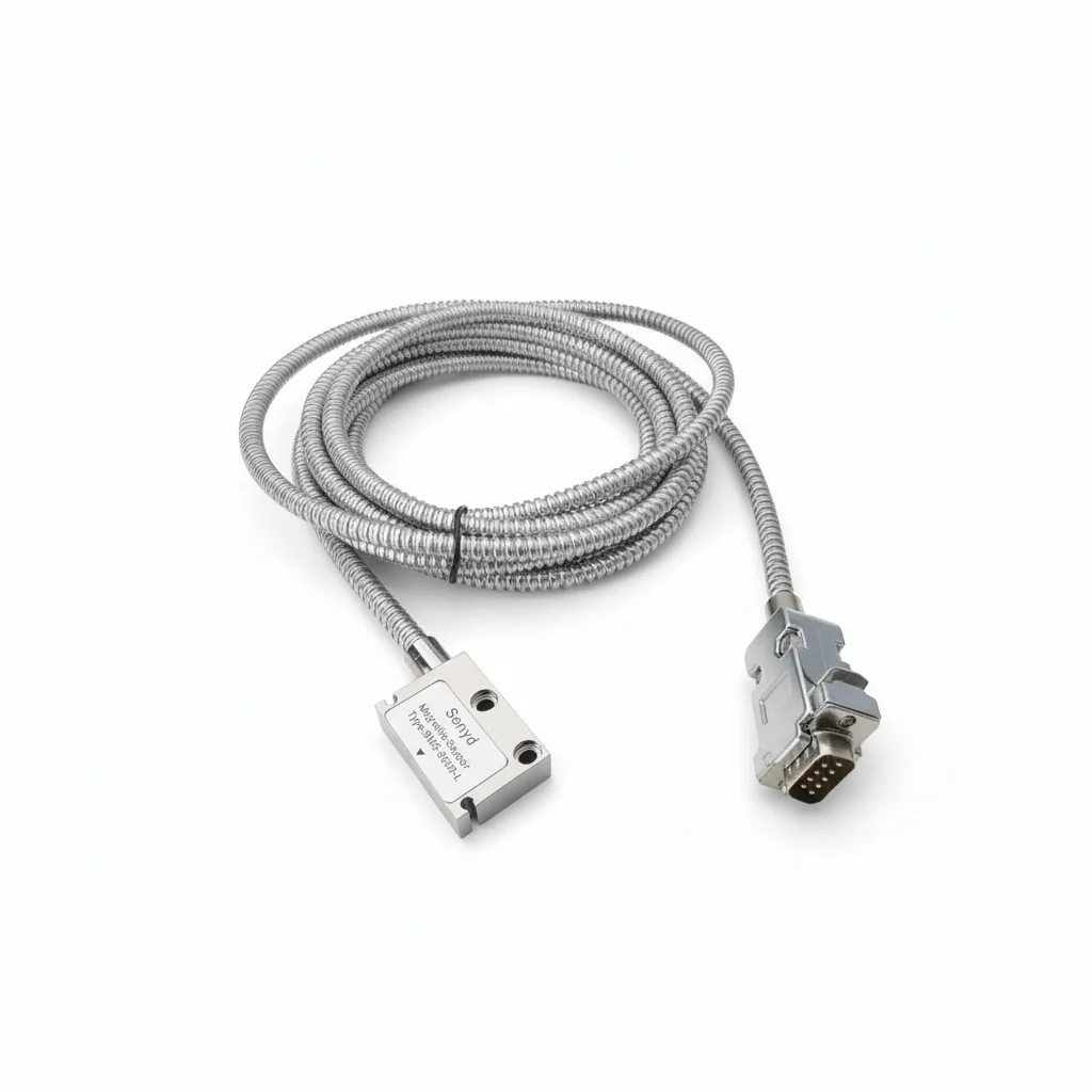 RS422 Digital Interface Incremental Linear Magnetic Scale Encoder Magnetic Sensor with square Wave signal Line Driver Output