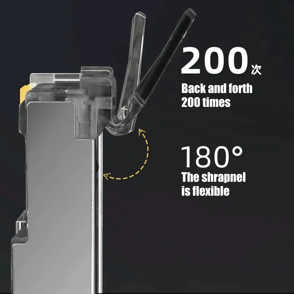 50 قطعة كابلات إيثرنت RJ45 وحدة التوصيل Cat6/Cat5 موصلات كريستال نهاية مطلية بالذهب 8P8C قابس شبكة إيثرنت القياسية