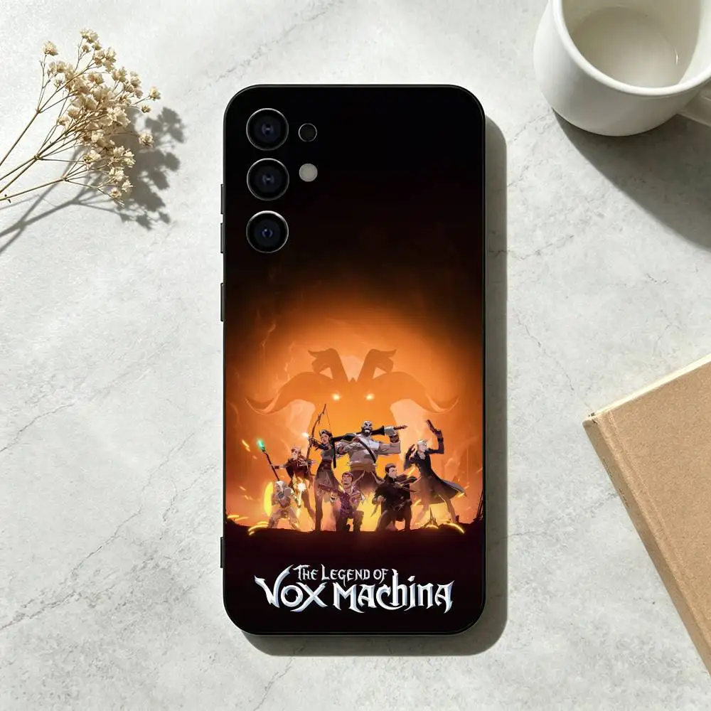 T-The Legend Of Vox M-Machina S4 Phone Case For Samsung S26,25,24,23,22,21,20,30,Ultra,Plus,Fe,Lite Black Shell view 3
